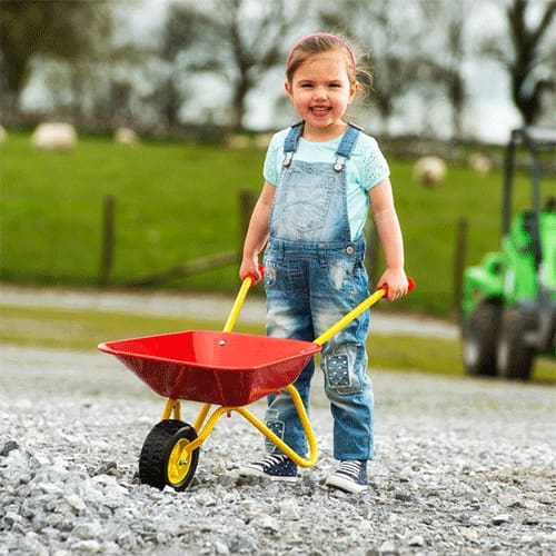 Boomerang Equestrian - Rolly Children's Metal Wheelbarrow