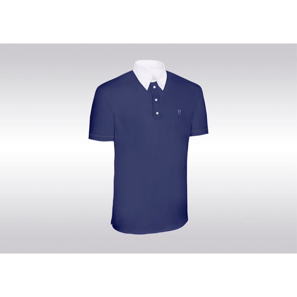 Boomerang Equestrian - Samshield Men's Competition Polo Charles Navy