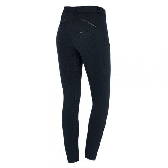 Schockemohle Ladies Sporty Winter Riding Tights Navy - Riding Tights