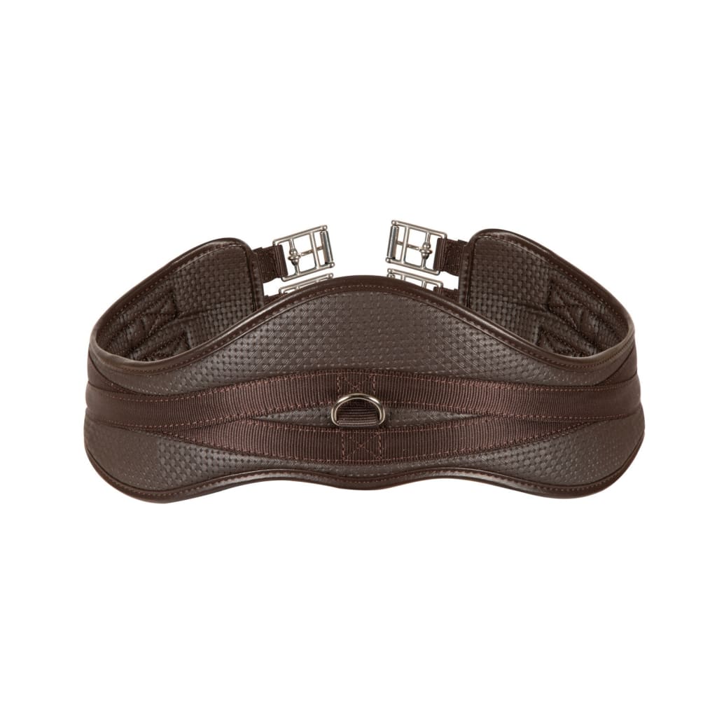 Boomerang Equestrian - Shires Arma Anti Chafe Anatomical Girth With Elastic Both Ends Brown