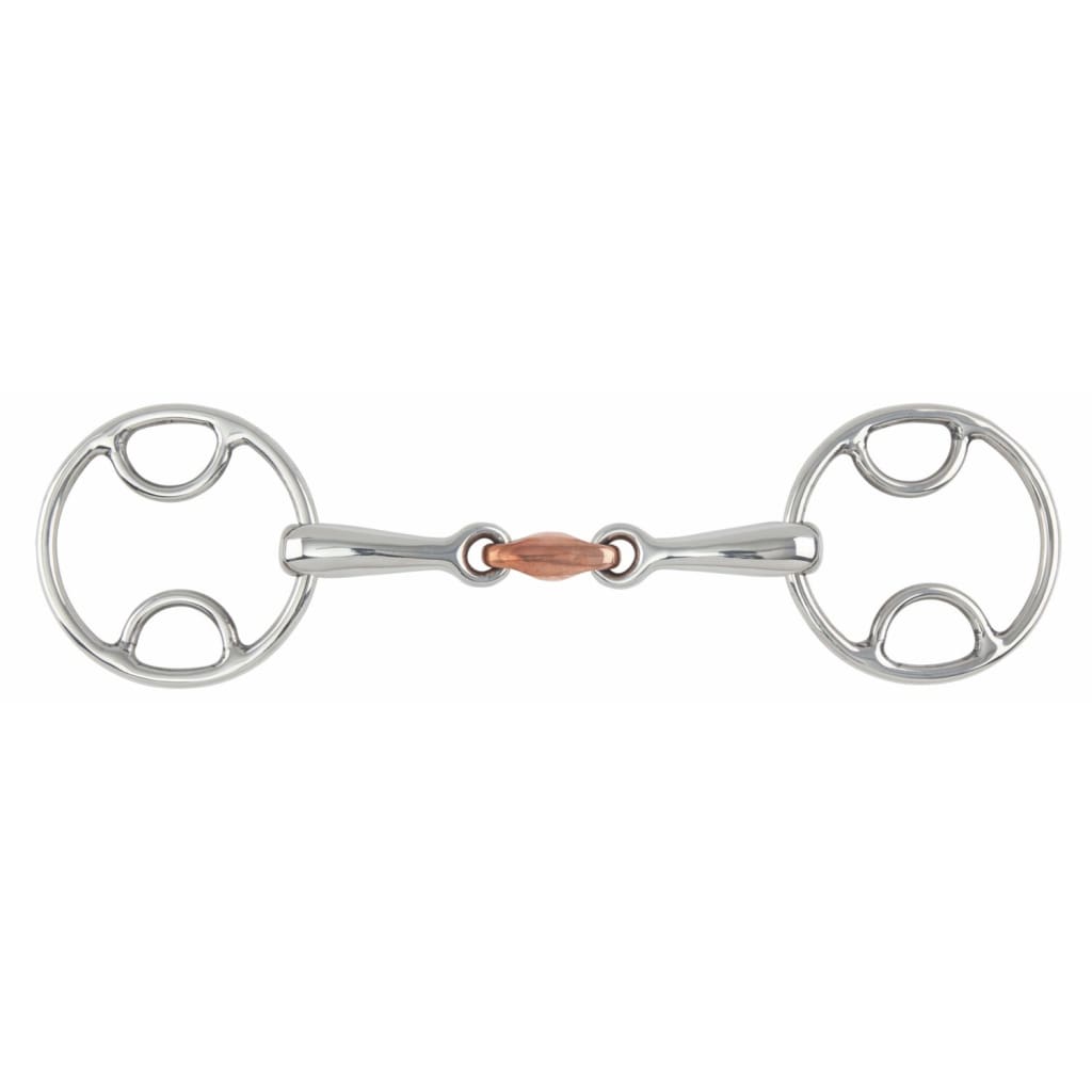 Boomerang Equestrian - Shires Bevel Bit With Copper Lozenge