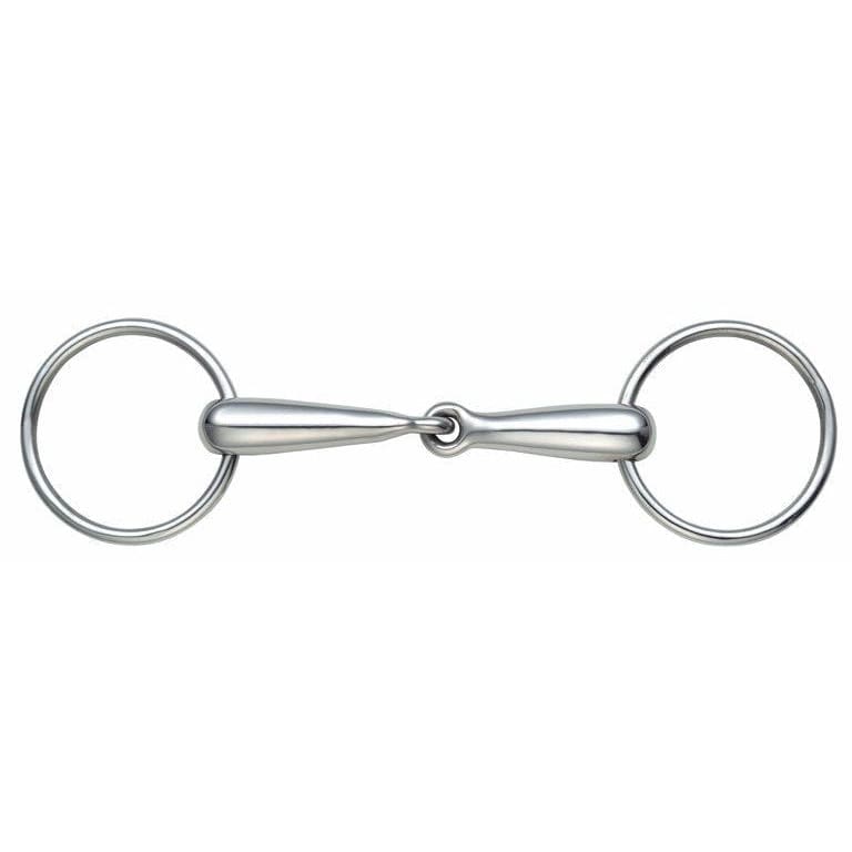 Boomerang Equestrian - Shires Hollow Mouth Loose Ring Snaffle