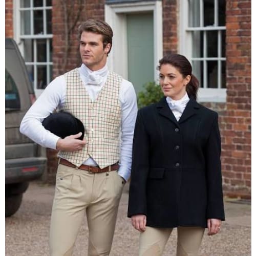 Boomerang Equestrian - Shires Men's Clifton Hunt Waistcoat Tattersall Check