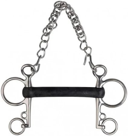 Metalab Soft Rubber Pelham Bit