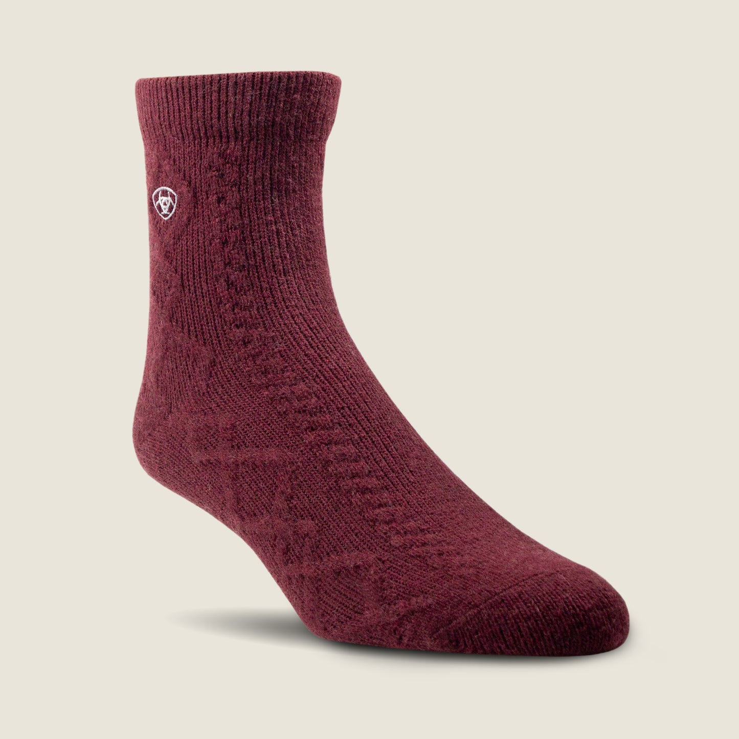 Ariat Unisex Countryside Mid Socks Tawny Port
