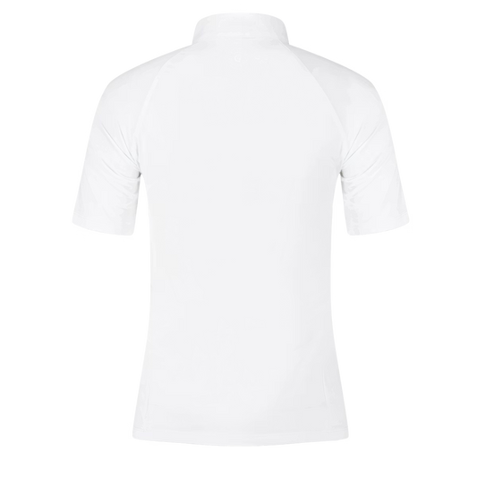 White shirt on a white background