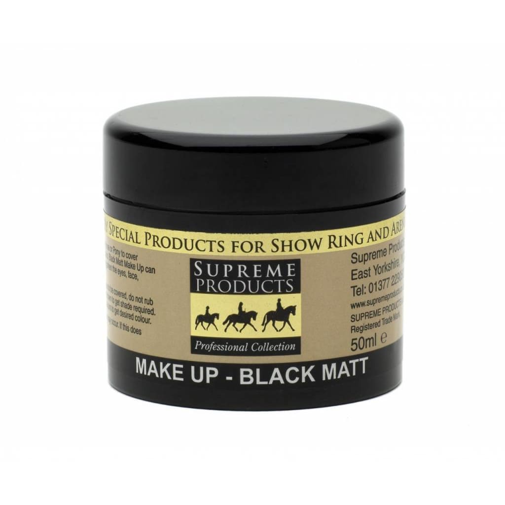 Boomerang Equestrian - Supreme Black Matt Make Up
