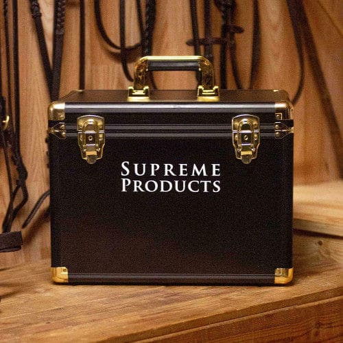Boomerang Equestrian - Supreme Products Grooming Box Black