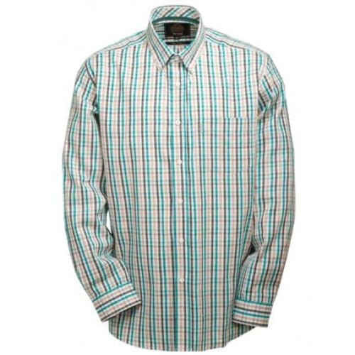 Boomerang Equestrian - Toggi Men's Shirt Byron Thyme/Ocean Check