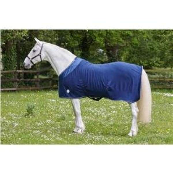 Boomerang Equestrian - Turfmasters Polar Fleece Cooler Rug Navy