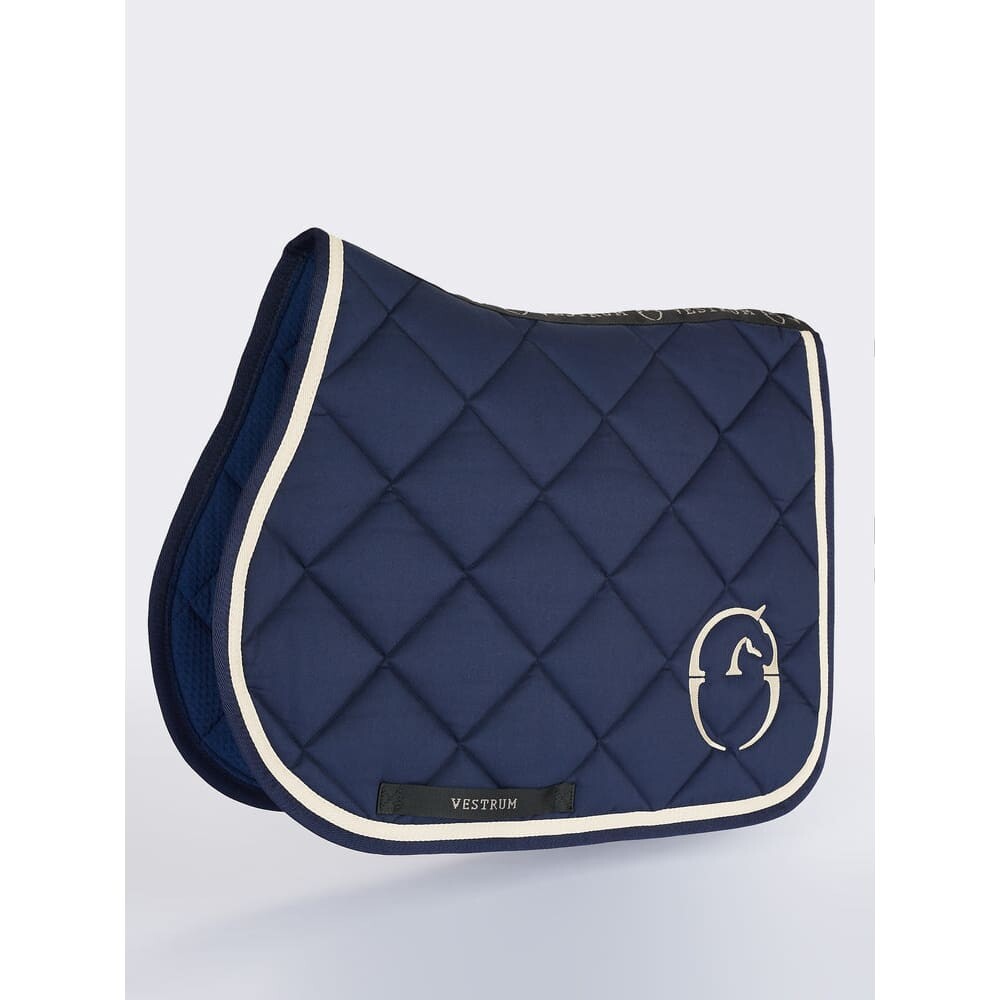 Boomerang Equestrian - Vestrum Bonn Saddlepad Navy/Beige