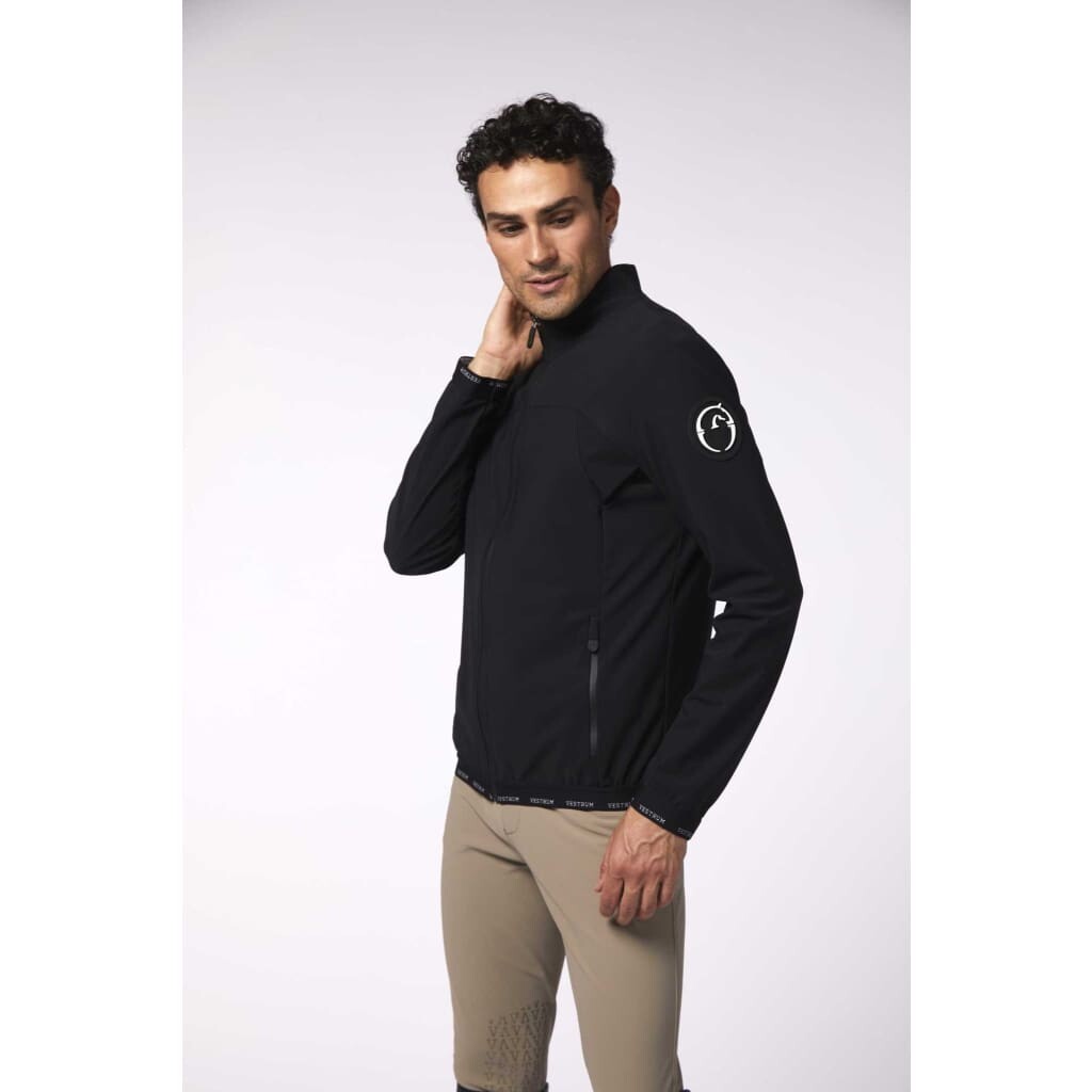 Boomerang Equestrian - Vestrum Men's Cayo Largo Softshell Jacket Navy