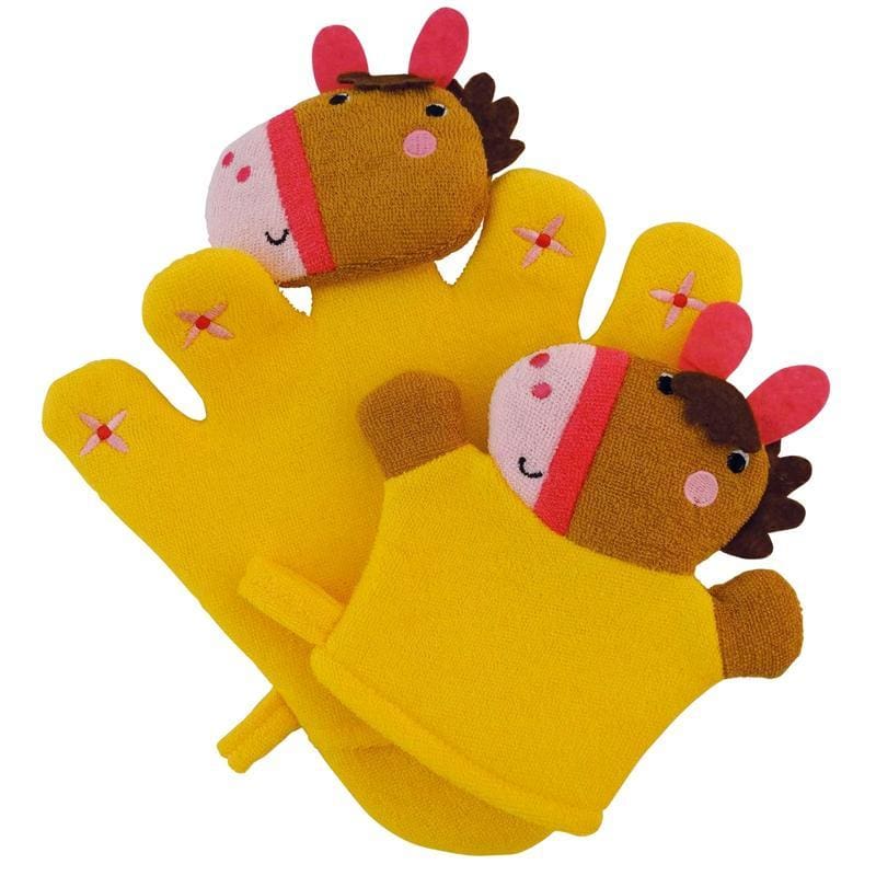 Boomerang Equestrian - Waldhausen Bath Mitt Set Mare & Foal