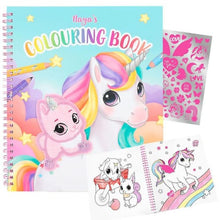  Ylvi Colouring Book With Unicorns & Sequins - ONESIZE - Colouring Book