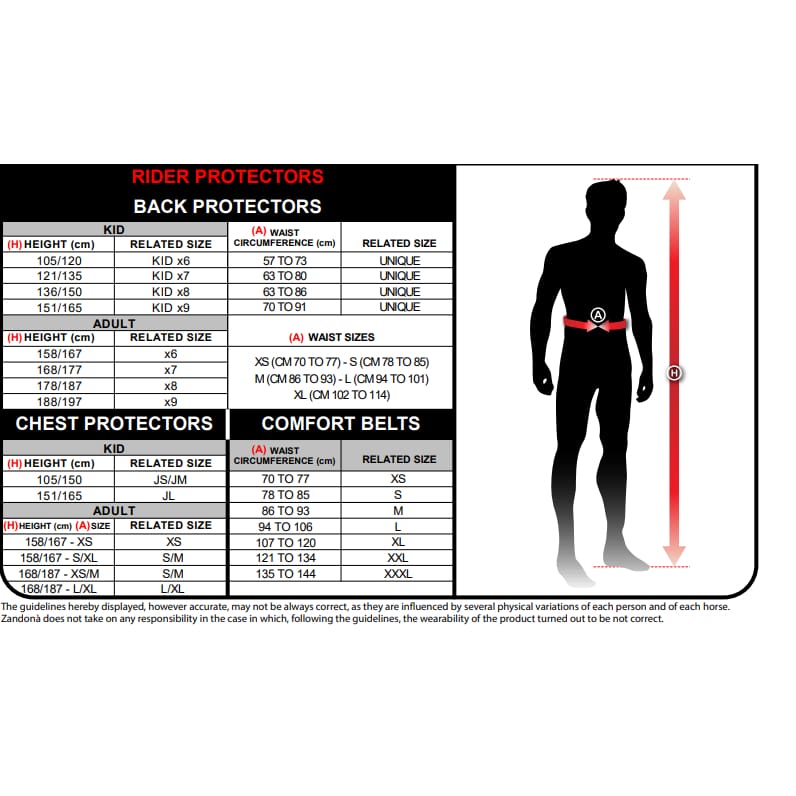 Boomerang Equestrian - Zandona Soft Active Vest Adult Back Protector X7 Without Panels