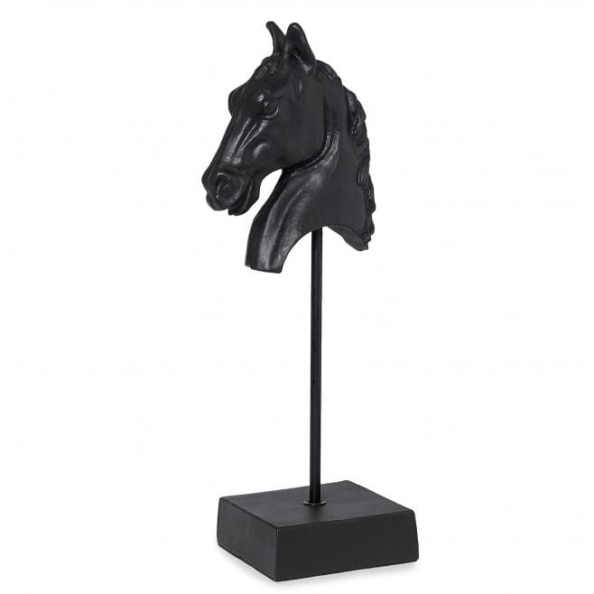 Boomerang Equestrian - Adamsbro Metal Horse Statue Black