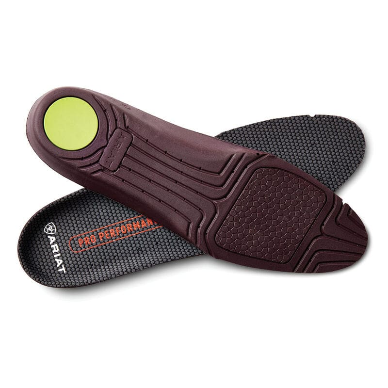 Boomerang Equestrian - Ariat Ladies Pro Performance Insoles Round Toe