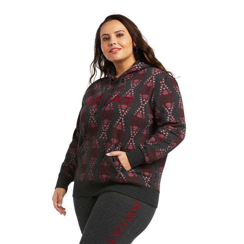 Boomerang Equestrian - Ariat Ladies Real Jogger Sweatpants Charcoal