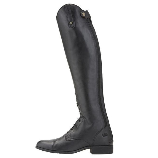 Boomerang Equestrian - Ariat Men's Heritage Contour Field Zip Long Riding Boot Black