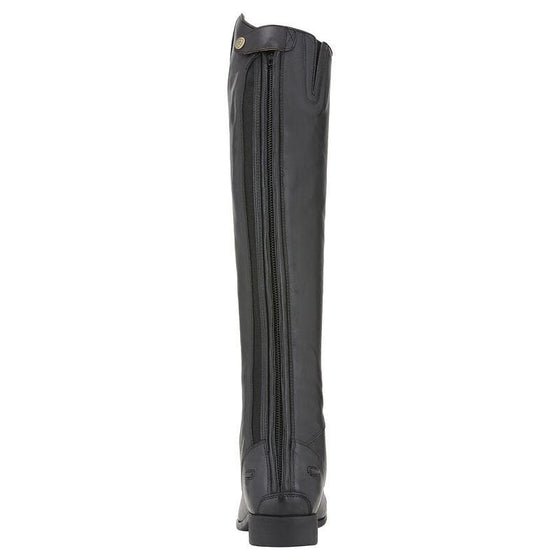 Ariat Mens Heritage Contour Field Zip Long Riding Boot Black - Riding Boots
