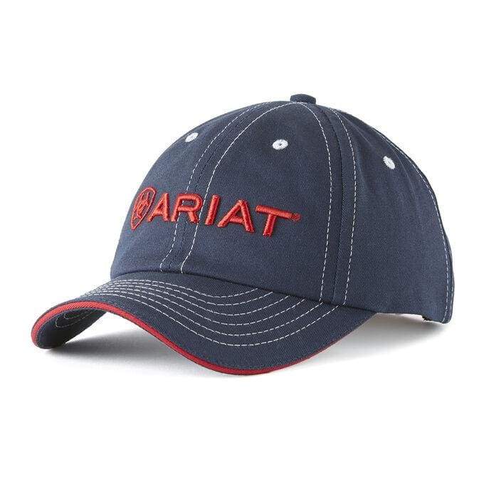 Boomerang Equestrian - Ariat Team II Cap Navy/Red