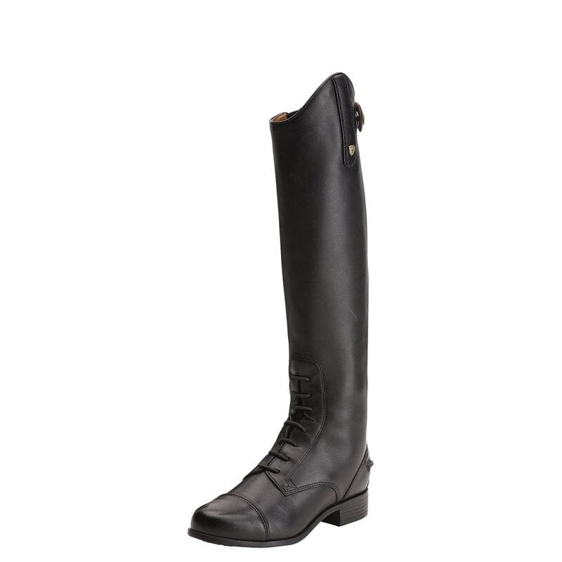 Boomerang Equestrian - Ariat Clearance Footwear Youth Heritage Contour Field Zip Long Riding Boot Black