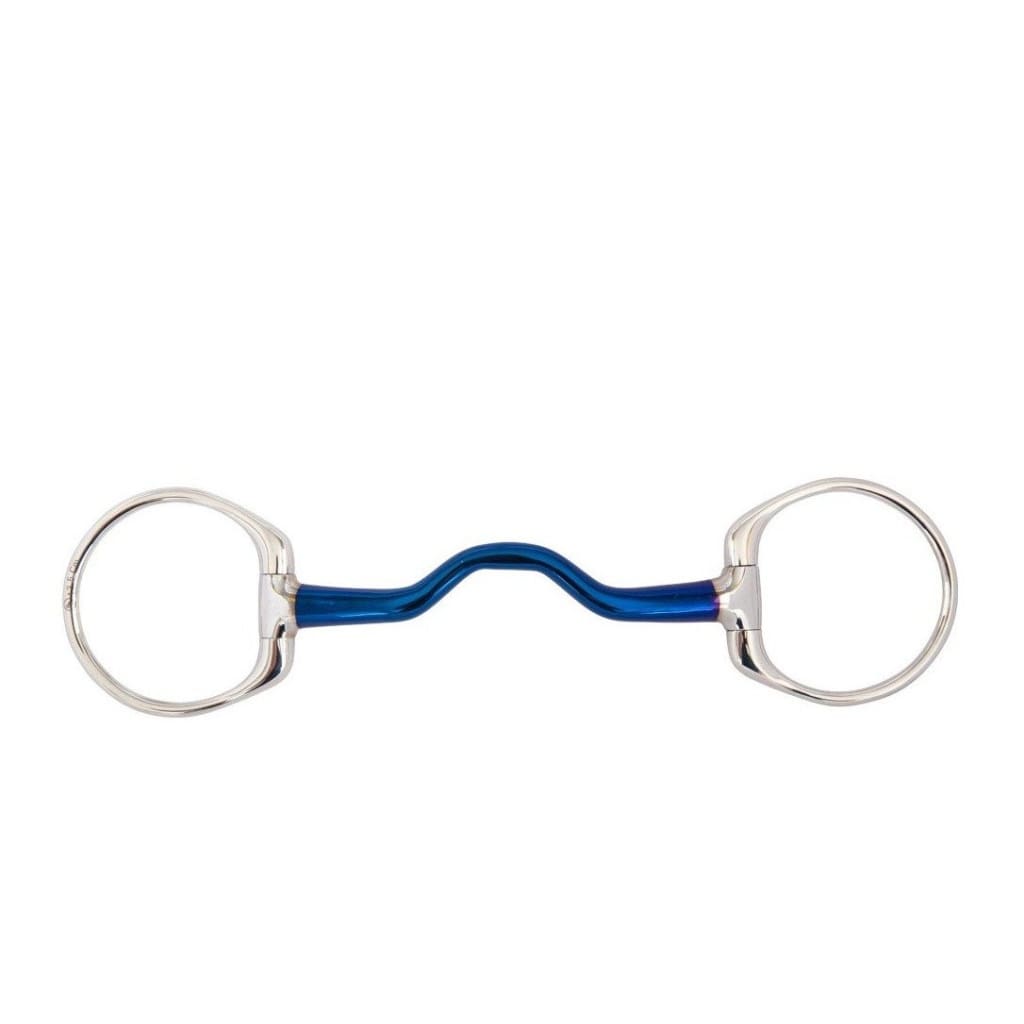 Boomerang Equestrian - BR Mullen Mouth Eggbutt Snaffle Sweet Iron Bit