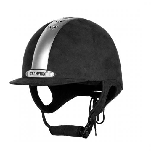 Boomerang Equestrian - Champion Ventair Peaked Riding Hat Black