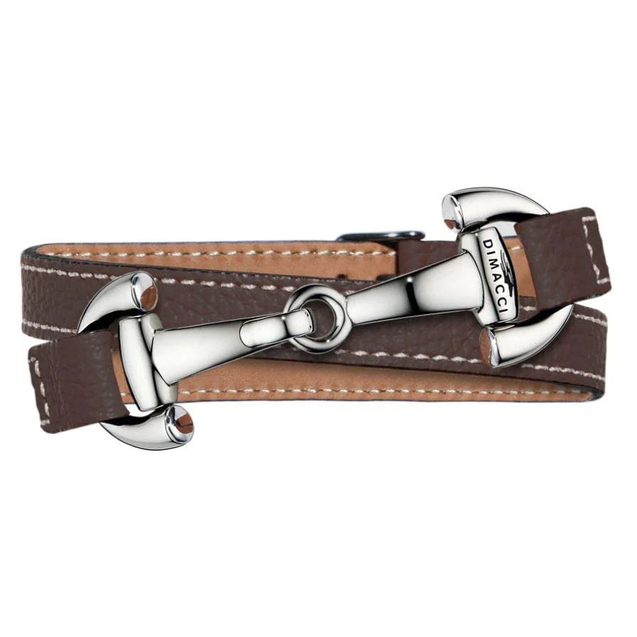 Boomerang Equestrian - Dimacci Ladies Alba Bracelet Mocha/Stainless Steel Clasp