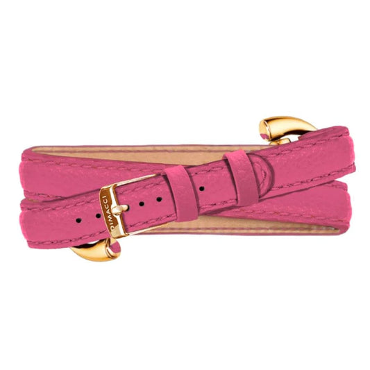 Boomerang Equestrian - Dimacci Ladies Ascot Bracelet Fuchsia/Gold Plated Clasp