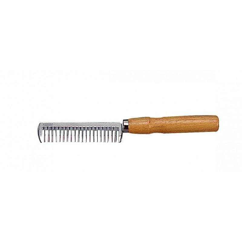 Boomerang Equestrian - Ekkia Mane Comb With Wooden Handle