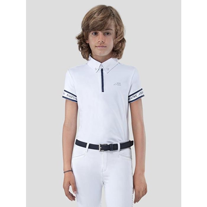 Boomerang Equestrian - Equiline Boy's Polo Competition Shirt Dumbo
