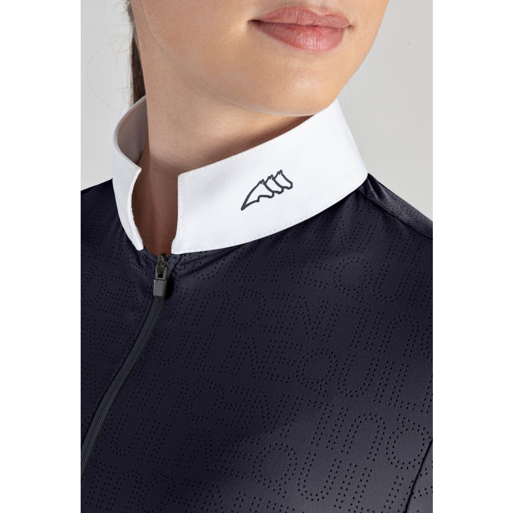 Boomerang Equestrian - Equiline Ladies Competition Shirt Clarac Navy