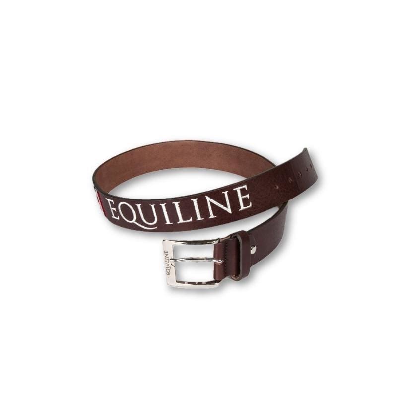 Boomerang Equestrian - Equiline Ralph Unisex Embroidery Leather Belt