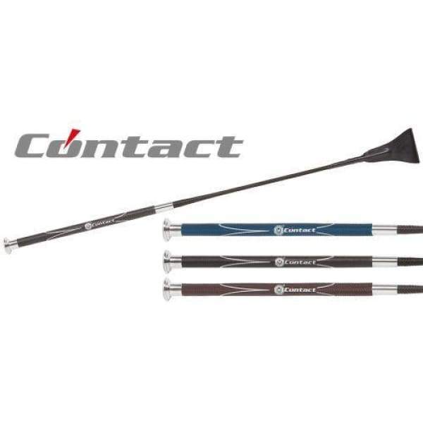 Boomerang Equestrian - Fleck Contact Jumping Whip Navy