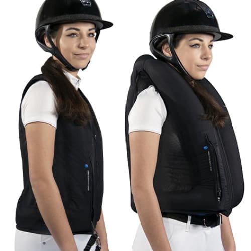 Boomerang Equestrian - Helite Zip'In 2 Airbag Airjacket Black Adult