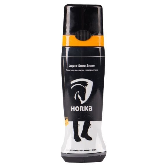 Boomerang Equestrian - Horka Liquid Shoe Shine Black 80 ml