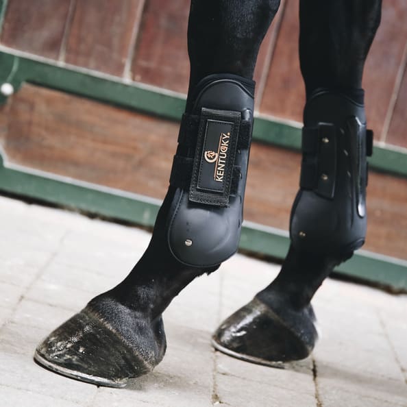 Boomerang Equestrian - Kentucky Air Tendon Boots Black