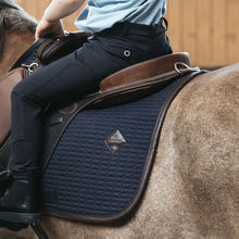  Kentucky Saddle Pad Leather Colour Edition Jumping Navy Pony - PONY - Saddle Pad