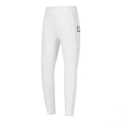 Boomerang Equestrian - KL Girls F-Tec4 Full Grip Riding Tights Kacy White