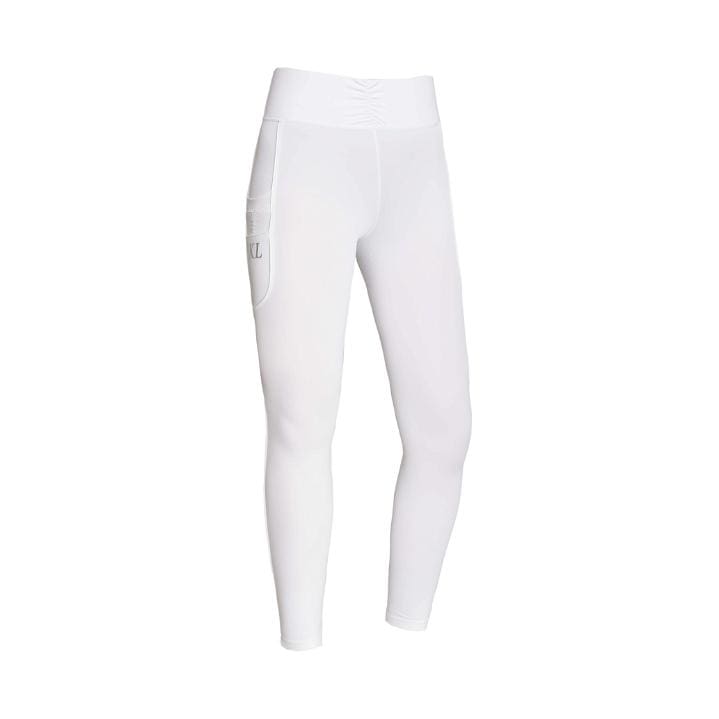 Boomerang Equestrian - KL Junior F-Tec2 Full Grip Riding Tights Kemmie White
