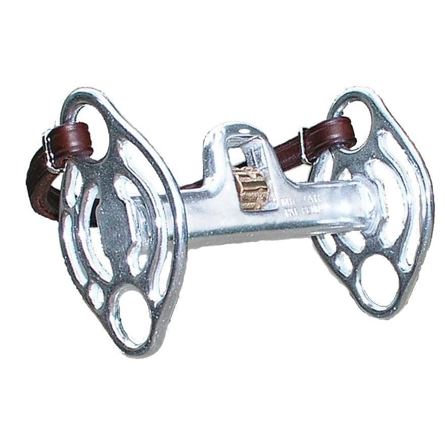 Boomerang Equestrian - Mikmar Circle Shank Bit With Brass Roll