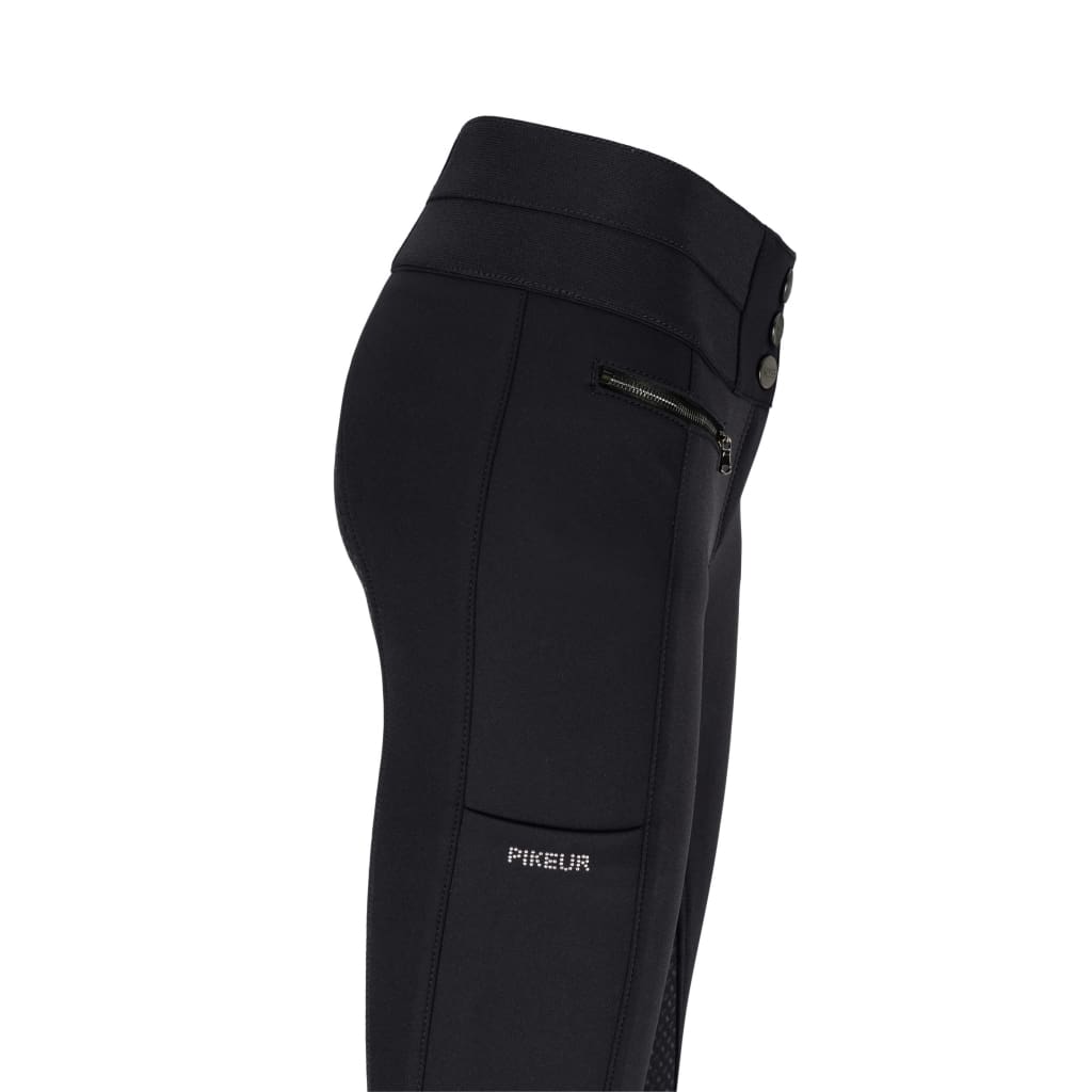 Boomerang Equestrian - Pikeur Ladies Full Grip Breeches Charlette Black