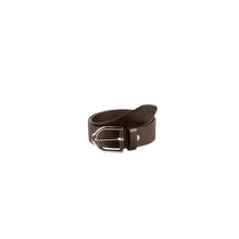  Pikeur Leather Belt With Stirrup Buckle Brown - Belt