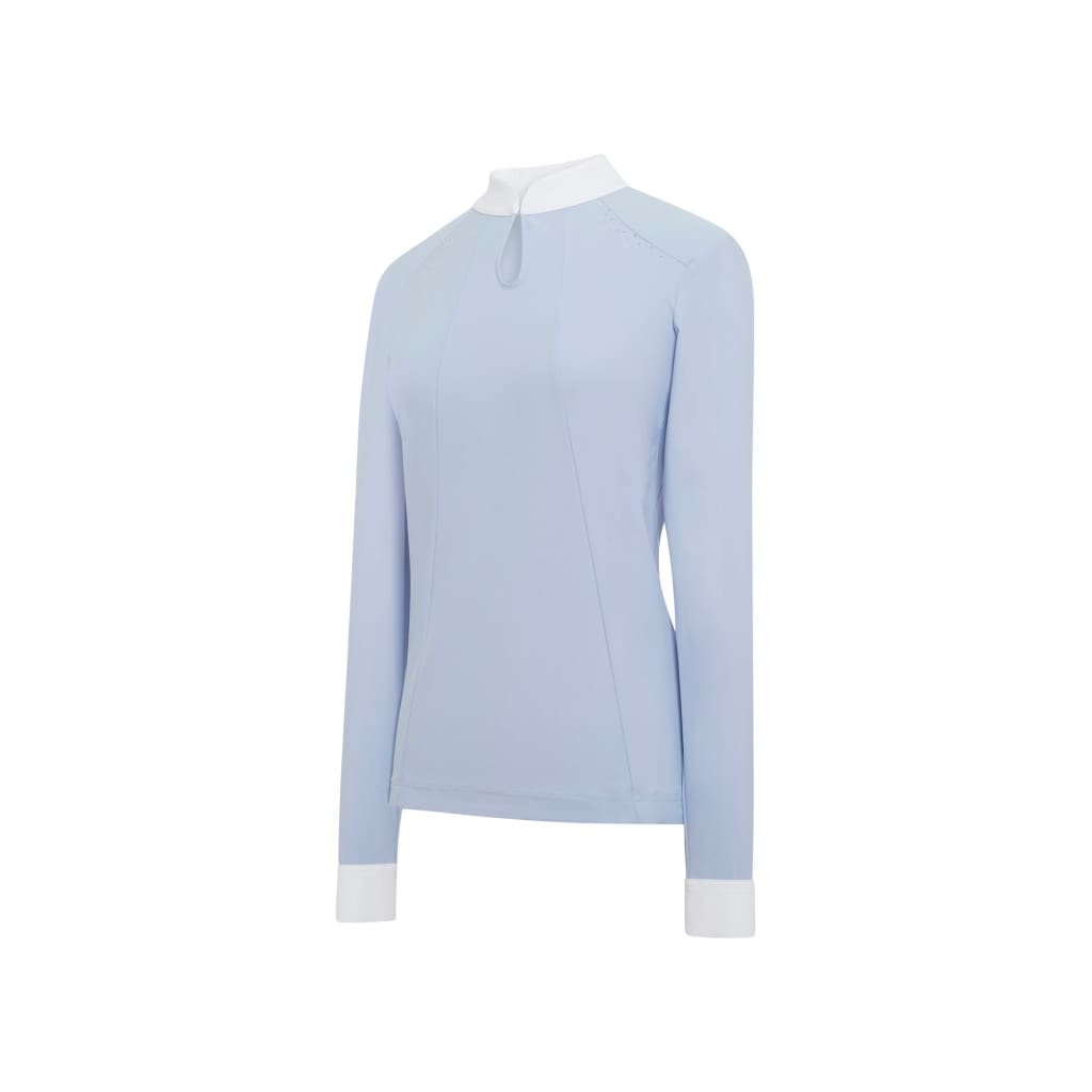 Boomerang Equestrian - Samshield Ladies Long Sleeved Competition Shirt Elvira Powder Blue