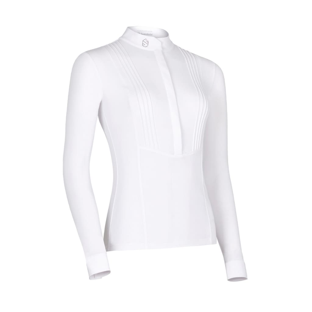 Boomerang Equestrian - Samshield Ladies Long Sleeved Competition Shirt Sophia White