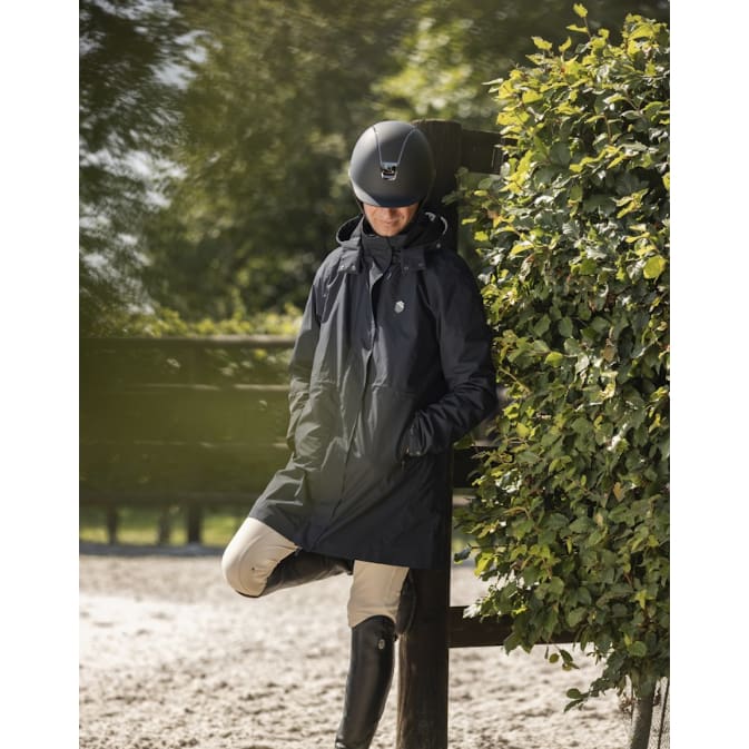 Boomerang Equestrian - Samshield Men's Long Raincoat Livio Black