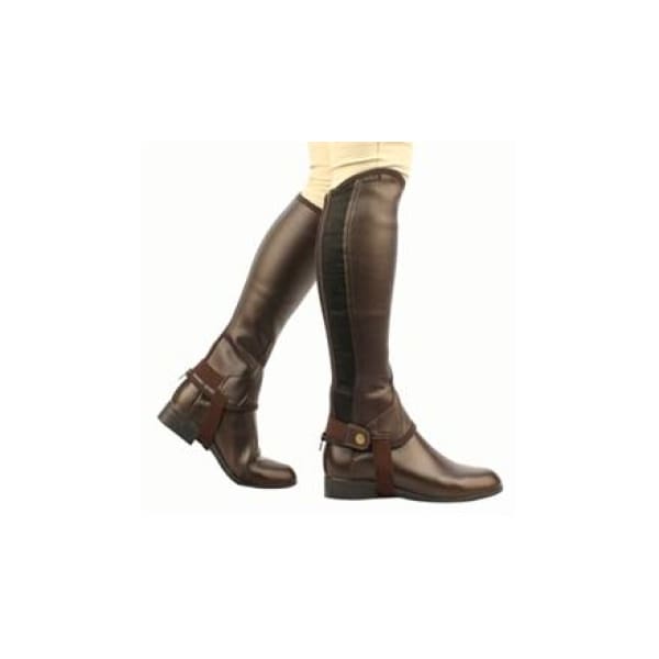 Boomerang Equestrian - William Funnell Leather Half Chaps