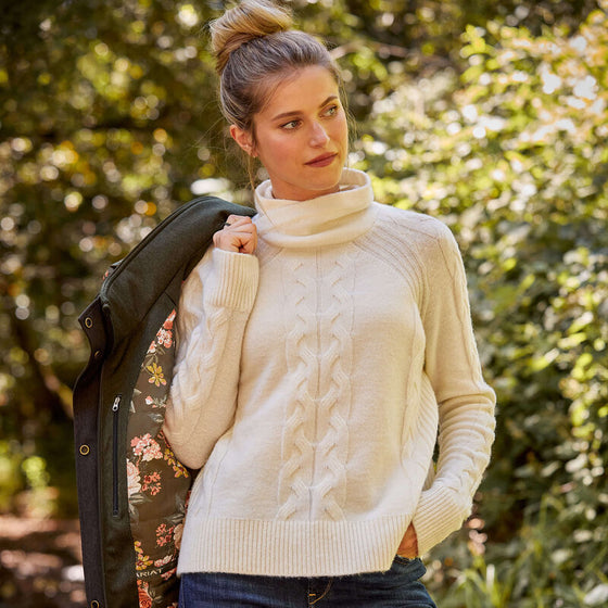 Ariat Ladies Novato Sweater Vanilla Ice