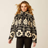 Ariat Ladies Berber Snap Front Sweatshirt Winslow South West Print